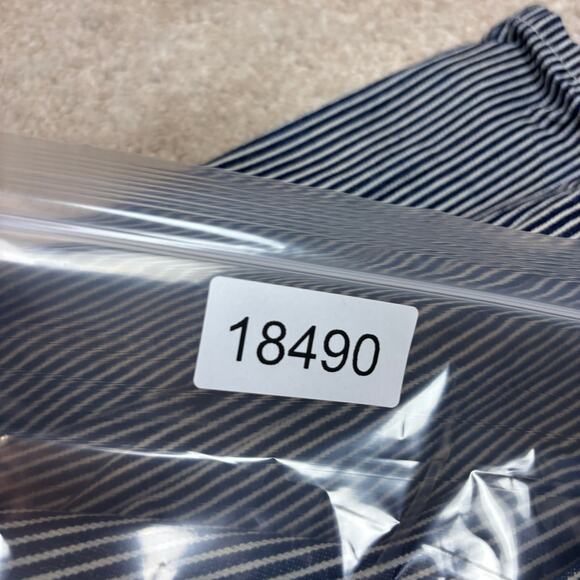 Hey Gang Striped Engineer Short Sleeve Jumpsuit Coveralls Youth Kids 8/9 - Picture 11 of 11